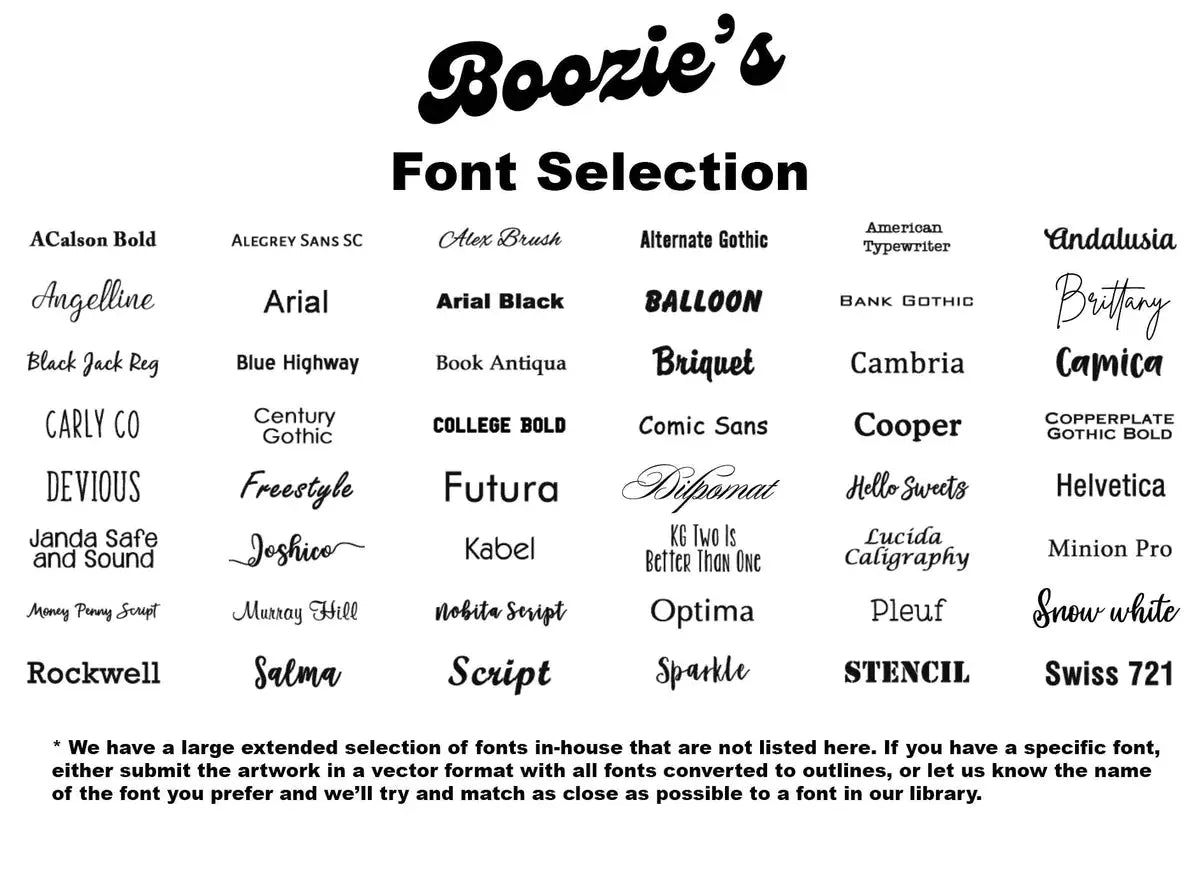 Design A002 - Boozie‘s
